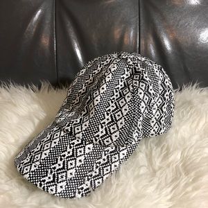 ZARA WOVEN BASEBALL CAP